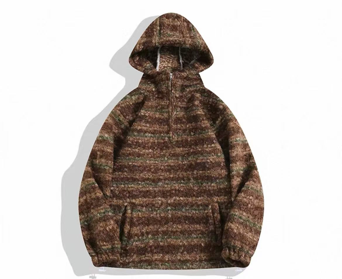 The Arctic Camo Fur Hoodie