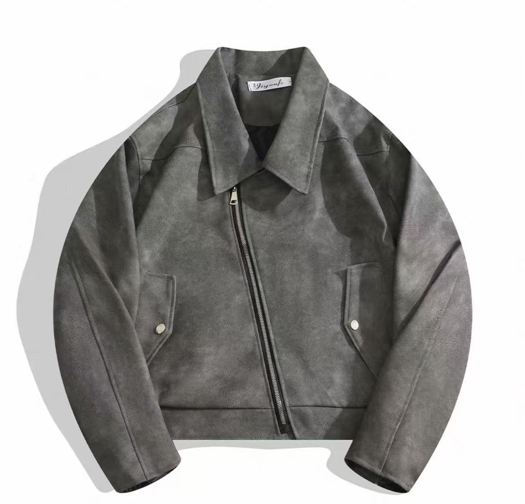 The Ascendant Suede Moto Jacket
