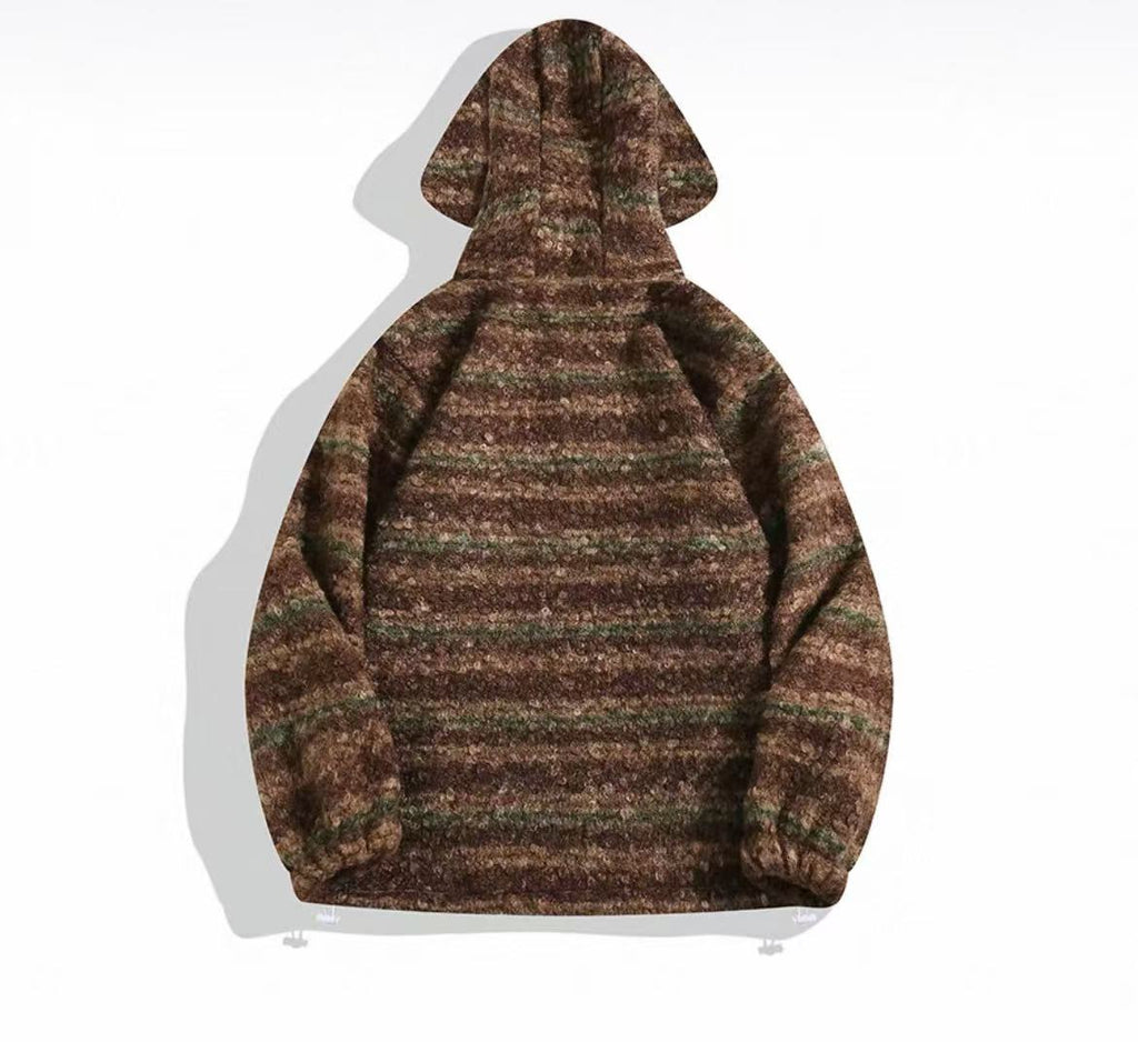 The Arctic Camo Fur Hoodie